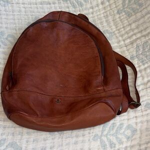 Brown Harbour 2nd Leather Backpack